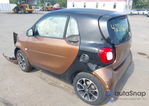2016 Smart Fortwo Passion/Prime/Proxy/Pure from USA, damaged, VIN WMEFJ5DA1GK068184